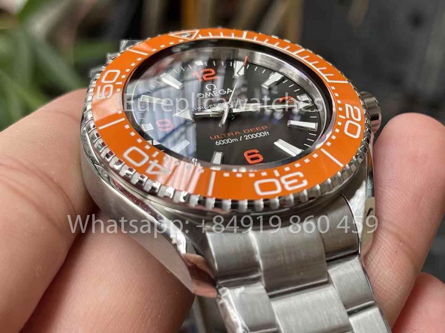OMEGA Seamaster Planet Ocean 6000M 215.30.46.21.06.001 Ultra Deep 1:1 Best Clone VR Fabbrica VRF