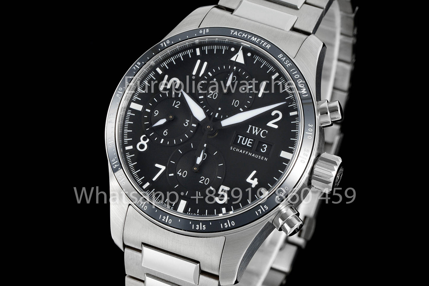 IWC Pilot'S Mercedes-AMG Petronas Formula One™ Team BLS Fabbrica 1:1 Best Clone Argento cinturino