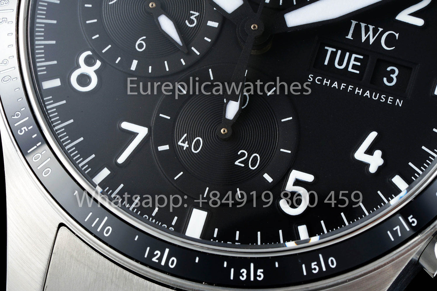 IWC Pilot'S Mercedes-AMG Petronas Formula One™ Team BLS Fabbrica 1:1 Best Clone Argento cinturino