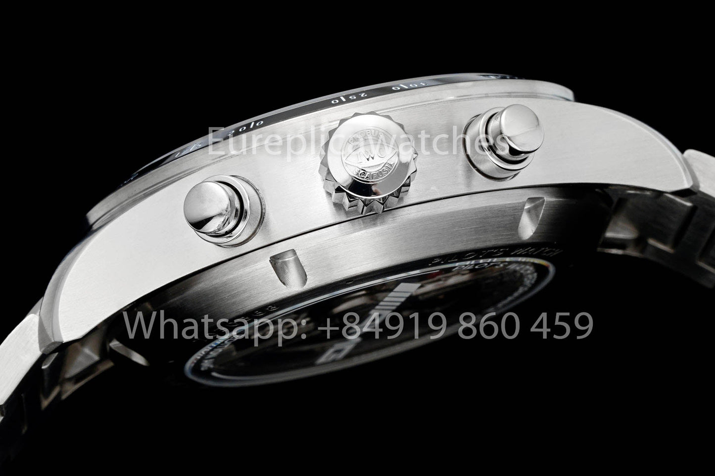 IWC Pilot'S Mercedes-AMG Petronas Formula One™ Team BLS Fabbrica 1:1 Best Clone Argento cinturino