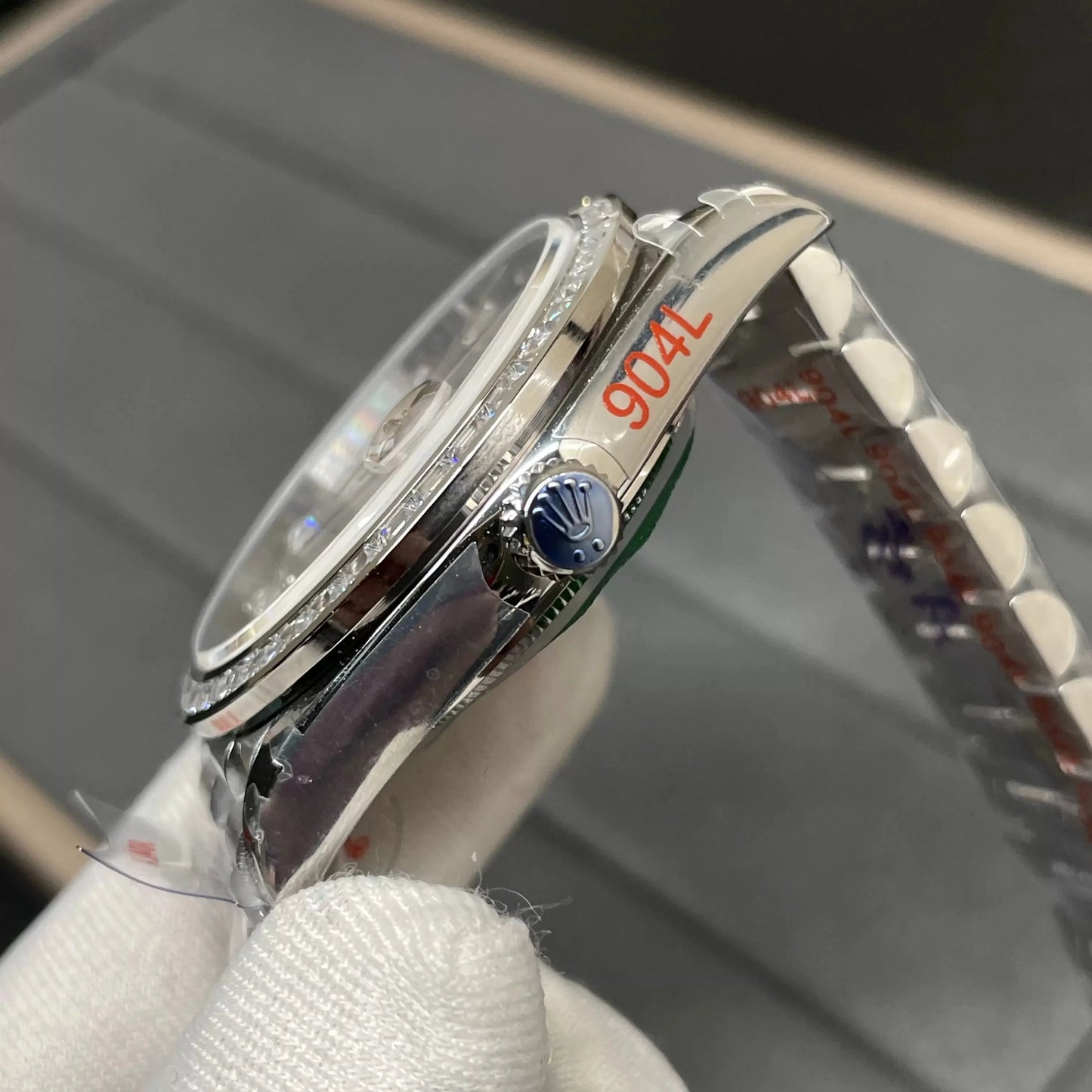 Rolex Day Date 40 M228396TBR-0027 Meteorite Diamond quadrante 1:1 edizione migliore GM Fabbrica V3 Counterweight Versione