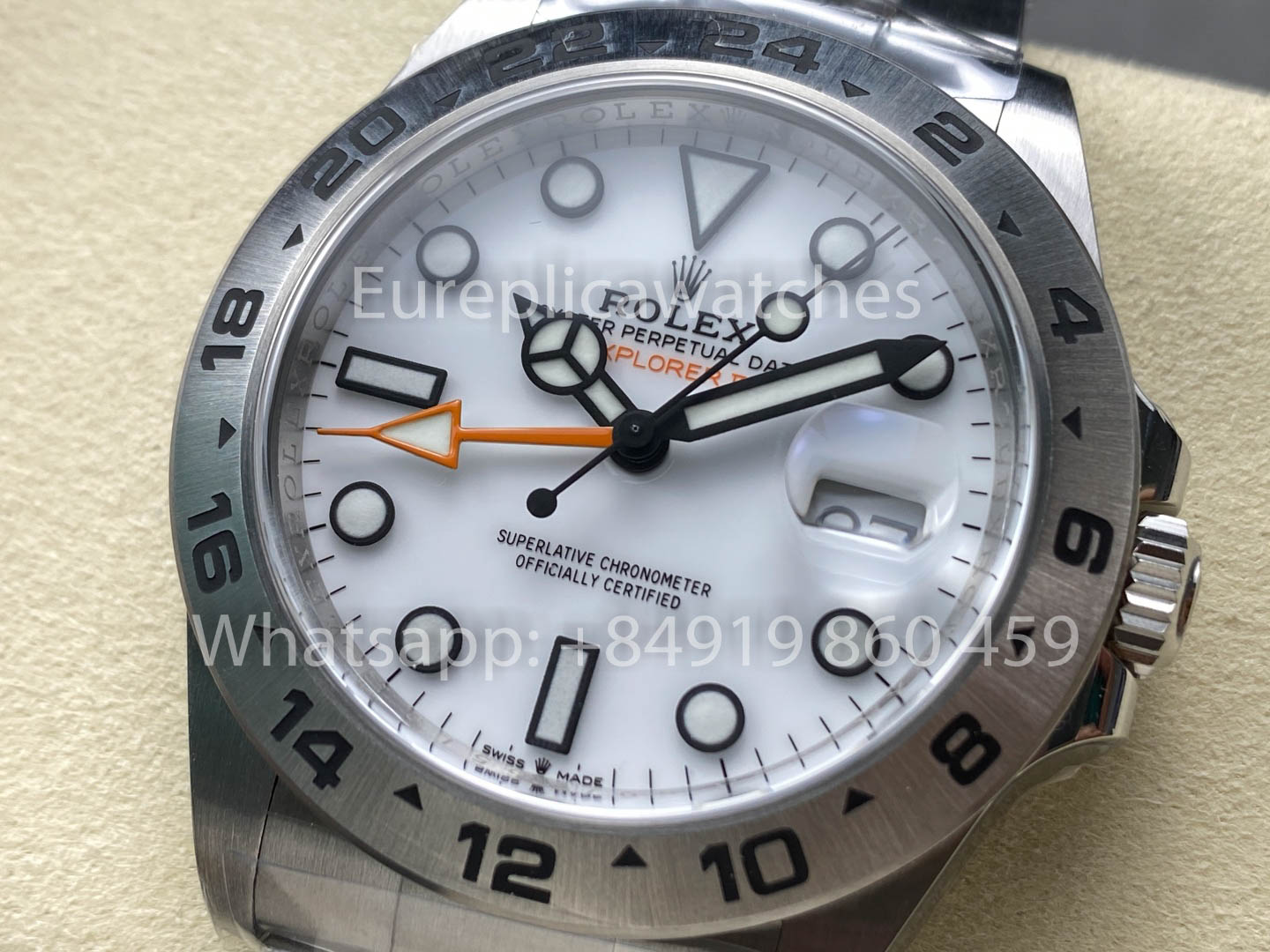 Rolex Explorer II 226570 ARF Fabbrica 1:1 Best Clone quadrante bianco