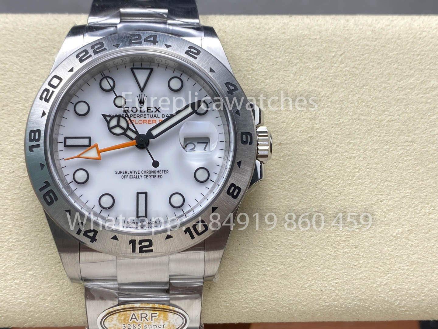 Rolex Explorer II 226570 ARF Fabbrica 1:1 Best Clone quadrante bianco