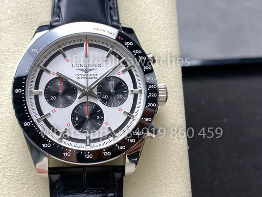 Longines Conquest L3.835.4.72.6  42mm 1:1 Best Clone Leather cinturino