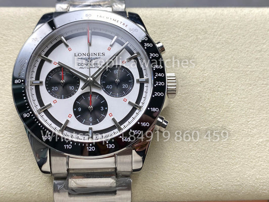 Longines Conquest L3.835.4.72.6 42mm 1:1 Melhor Clone acciaio inossidabile cinturino