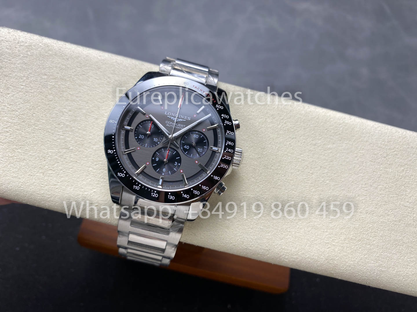 Longines Conquest L3.835.4.72.6 42mm 1:1 Melhor Clone acciaio inossidabile cinturino
