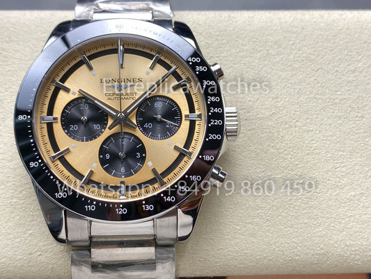 Longines Conquest Classic L3.835.4.32.6 L38354326 1:1 Melhor Clone