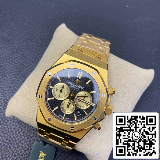 Audemars Piguet Royal Oak 26331  1:1 Best Edition OM Fabbrica Black Dial acciaio inossidabile Yellow Gold