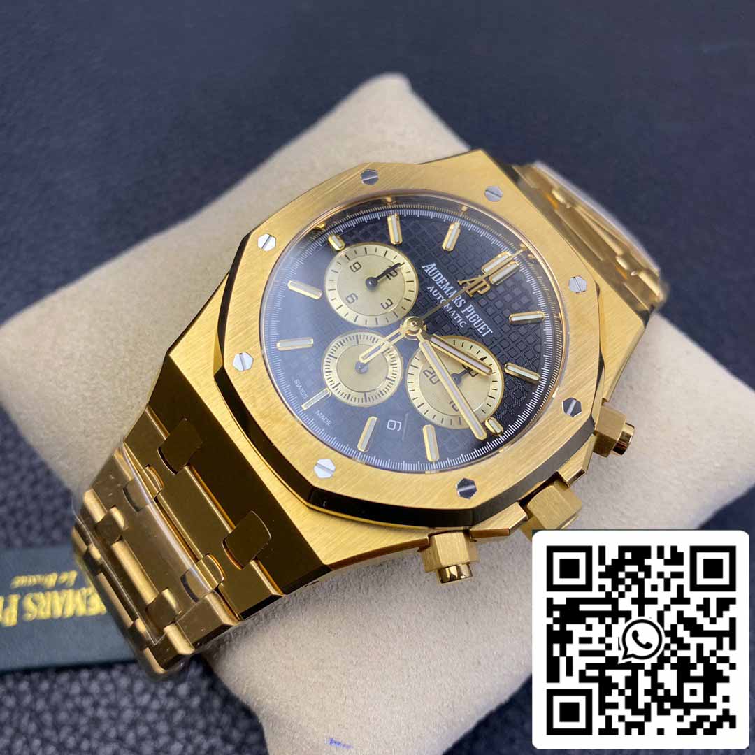 Audemars Piguet Royal Oak 26331  1:1 Best Edition OM Fabbrica Black Dial acciaio inossidabile Yellow Gold