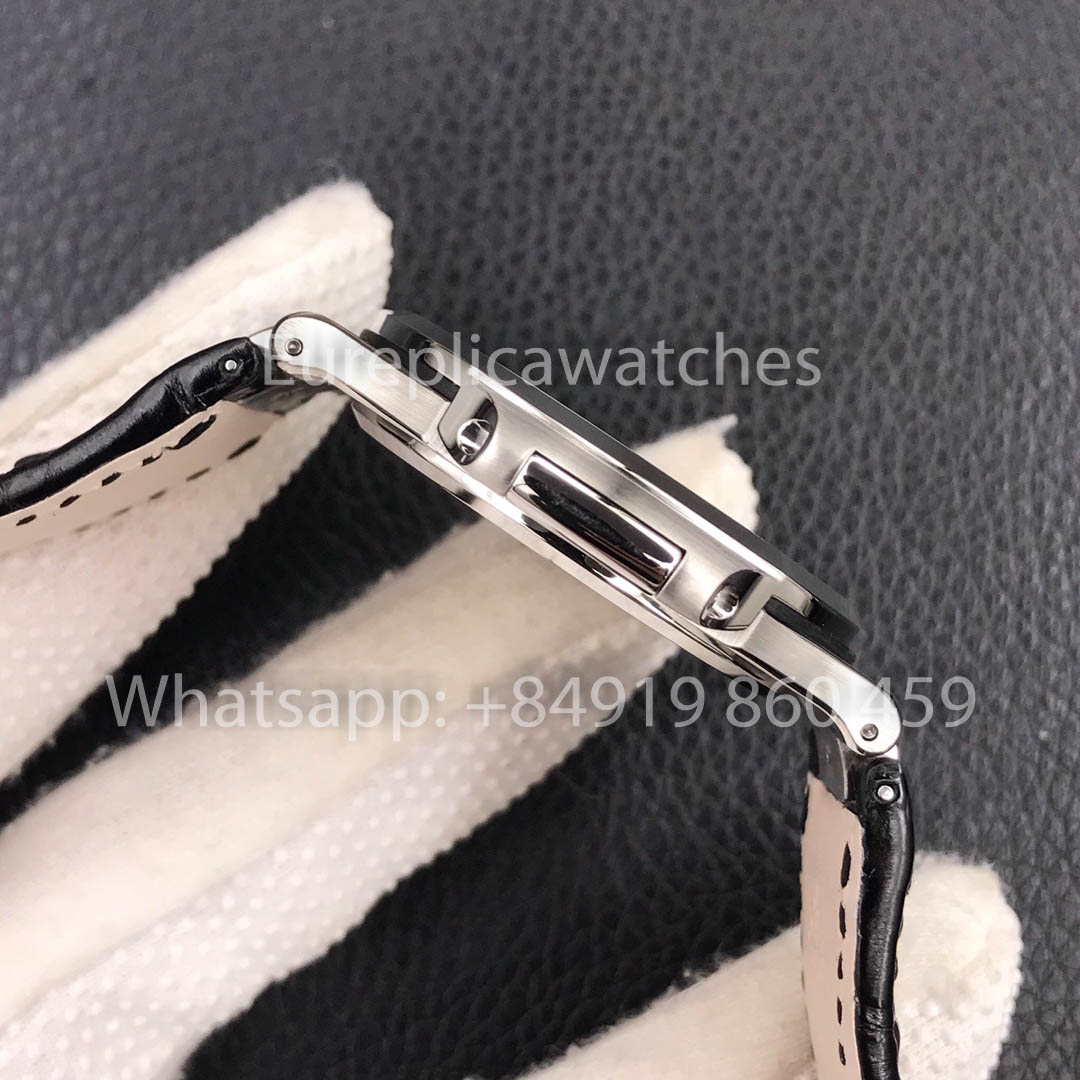Patek Philippe Nautilus 5711G-001 Grigio quadrante 1:1 Best Clone 3K Fabbrica Newest Versione Pelle cinturino