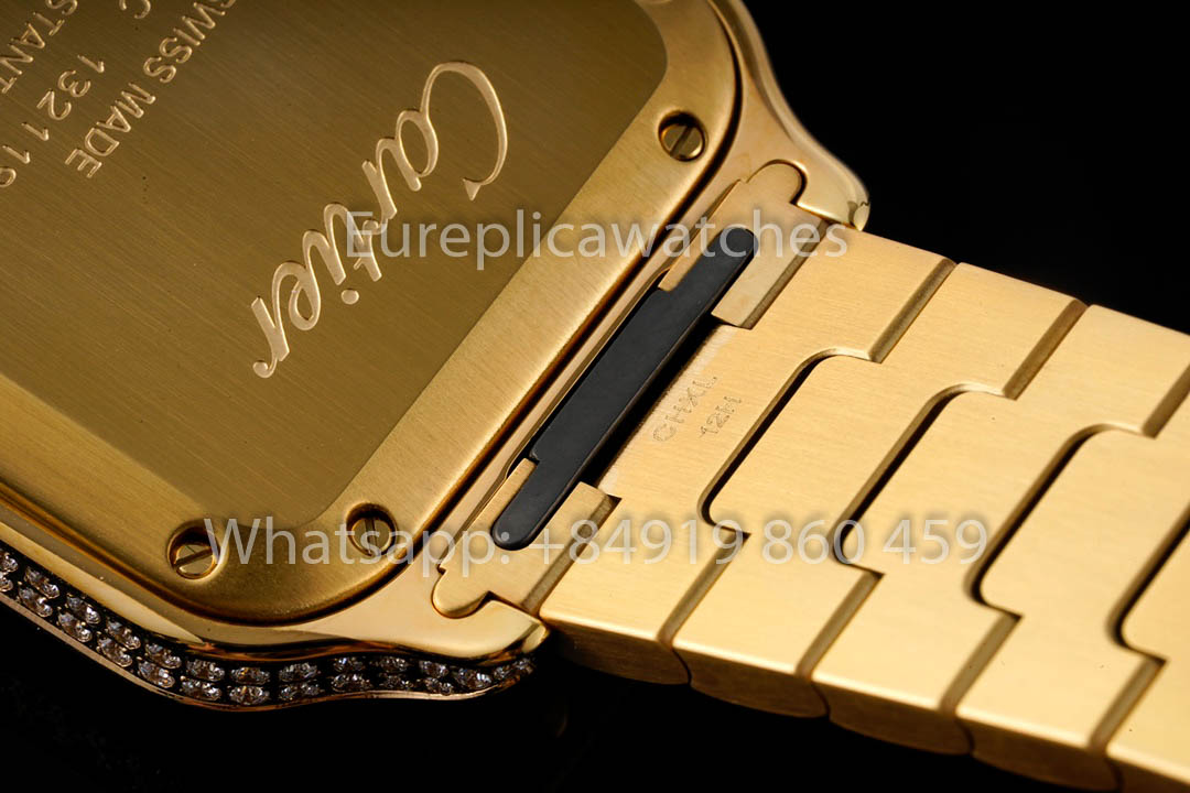 Cartier Santos De Cartier WJSA0010 Watch 1:1 Best Clone 35.1 mm BV Fabbrica