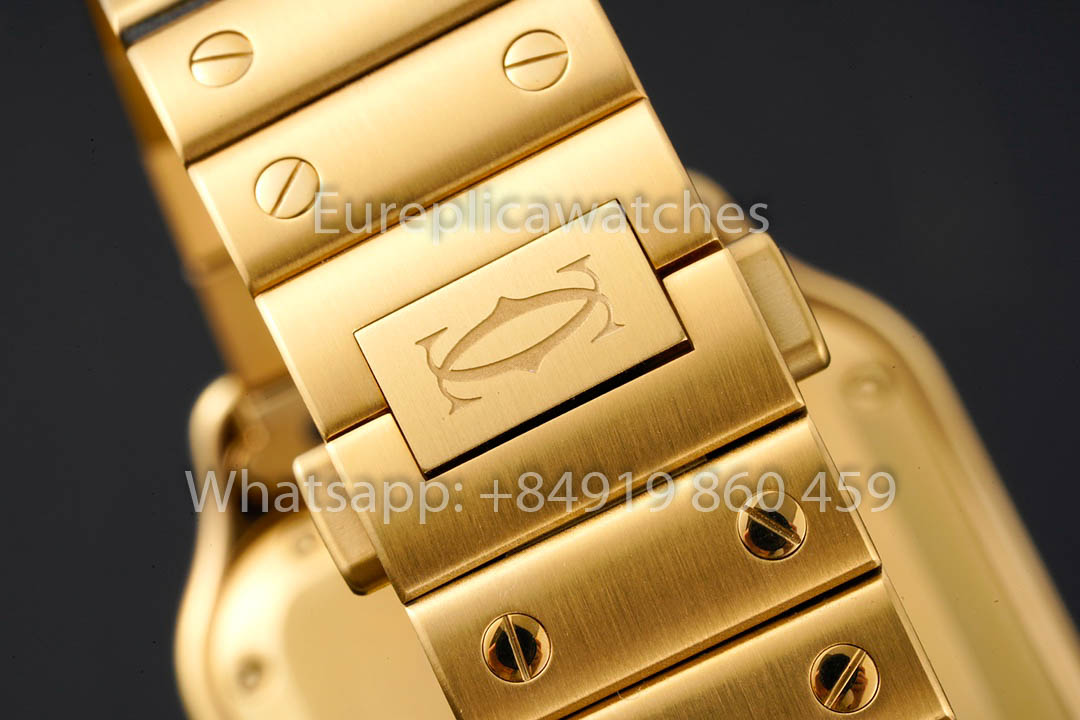 Cartier Santos De Cartier WJSA0010 Watch 1:1 Best Clone 35.1 mm BV Fabbrica
