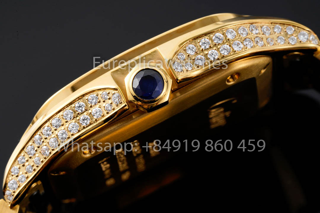 Cartier Santos De Cartier WJSA0010 Watch 1:1 Best Clone 35.1 mm BV Fabbrica