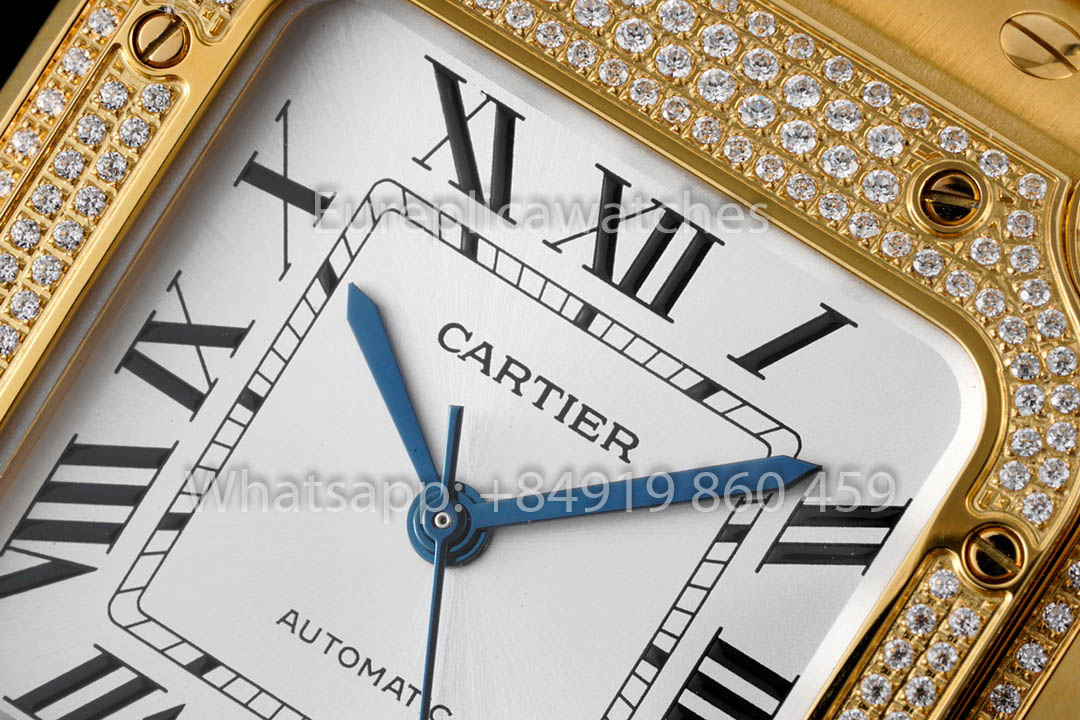 Cartier Santos De Cartier WJSA0010 Watch 1:1 Best Clone 35.1 mm BV Fabbrica