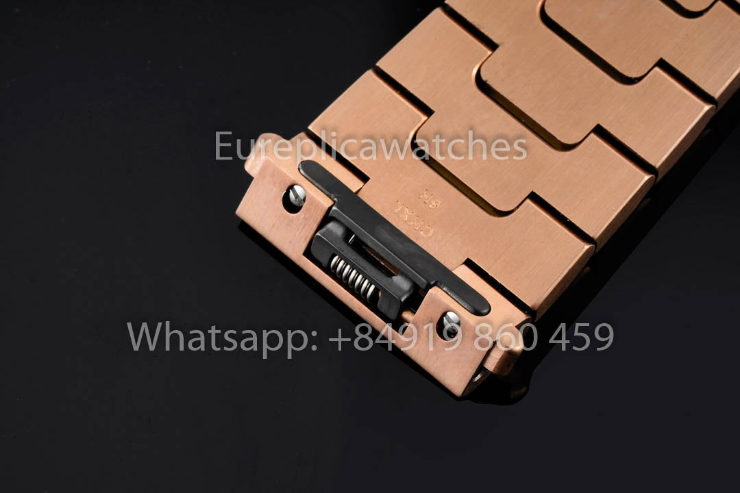 Cartier Santos De Cartier WJSA0009 Watch 1:1 Best Clone 35.1 mm BV Fabbrica Rosa Oro