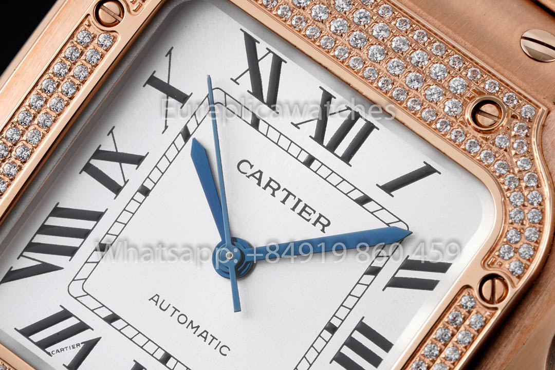 Cartier Santos De Cartier WJSA0007 Watch 1:1 Best Clone 35.1 mm BV Fabbrica