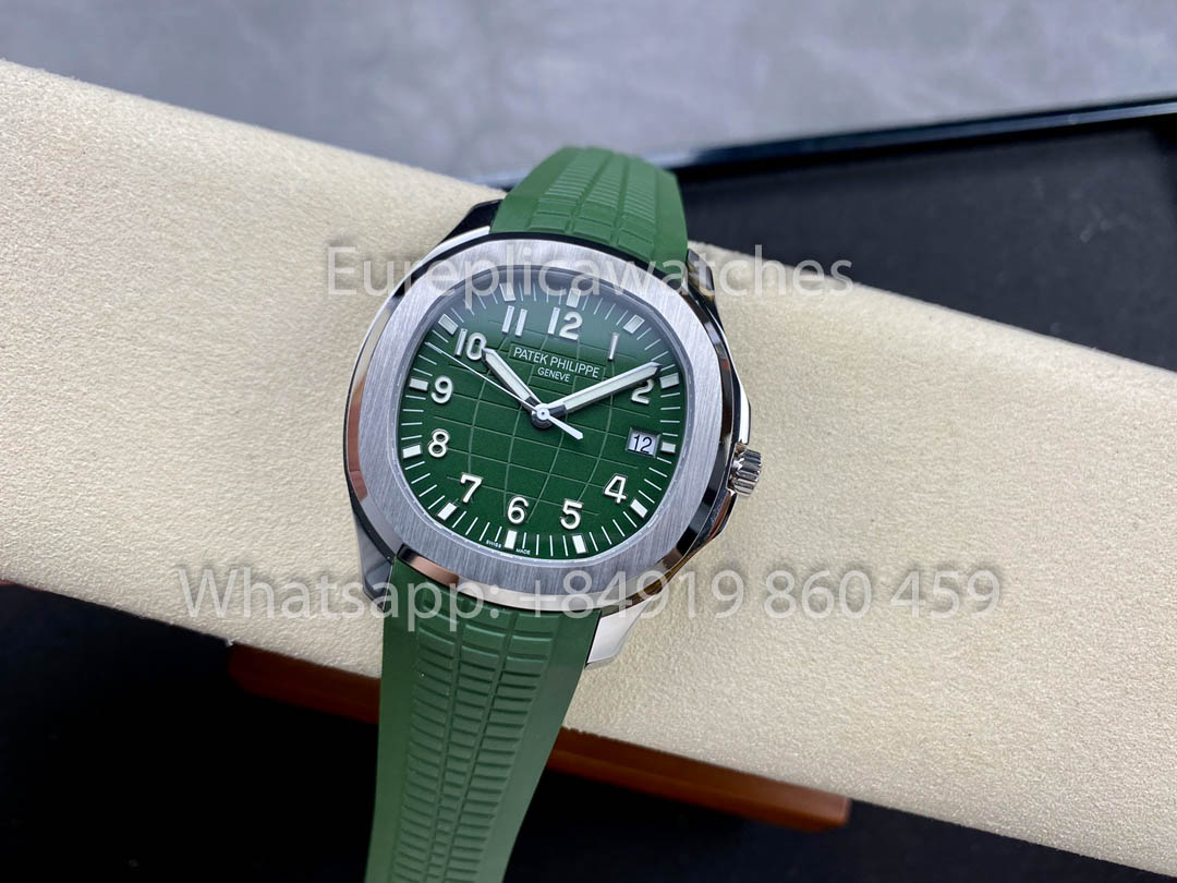 Patek Philippe Aquanaut 5168G-010 quadrante verde 1:1 Best Clone 3K Fabbrica 2025 Versione