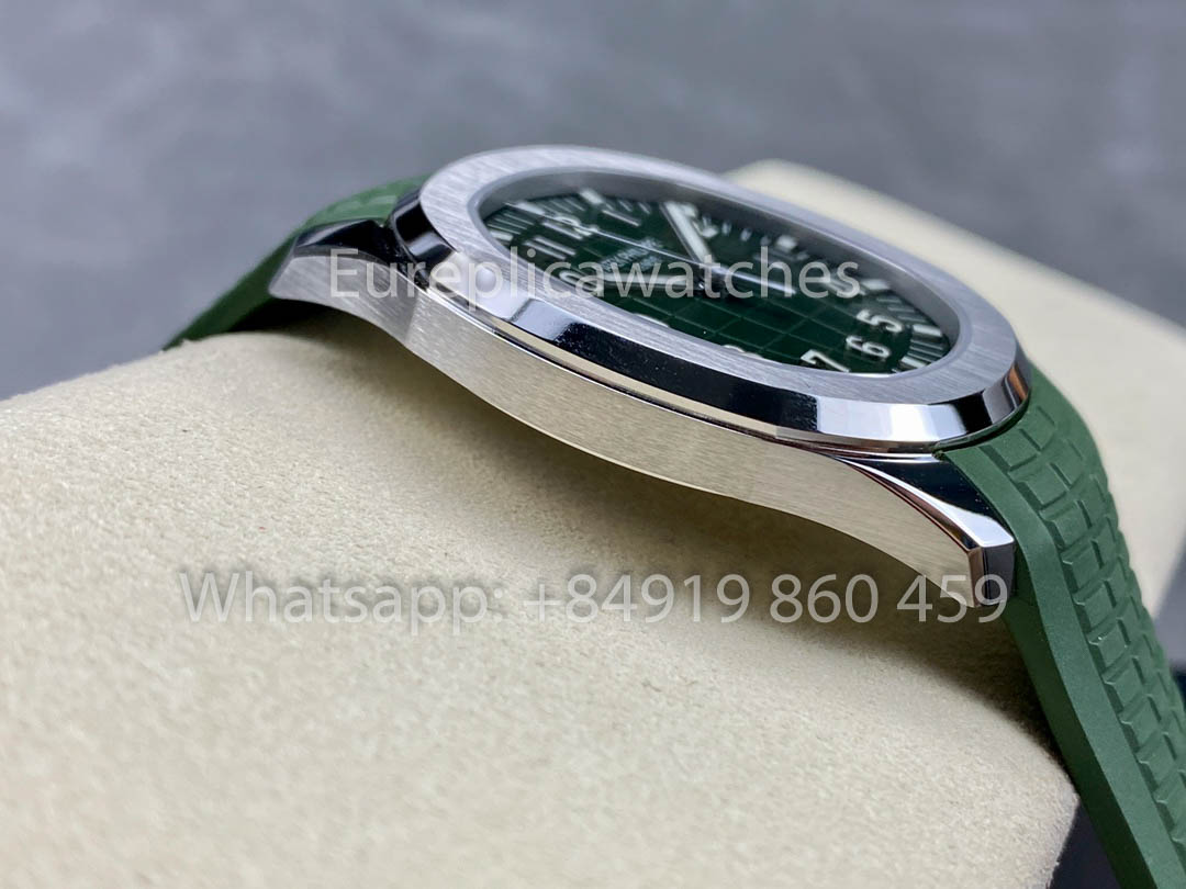 Patek Philippe Aquanaut 5168G-010 quadrante verde 1:1 Best Clone 3K Fabbrica 2025 Versione