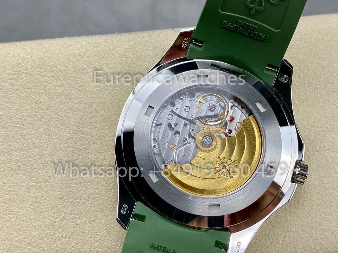 Patek Philippe Aquanaut 5168G-010 quadrante verde 1:1 Best Clone 3K Fabbrica 2025 Versione