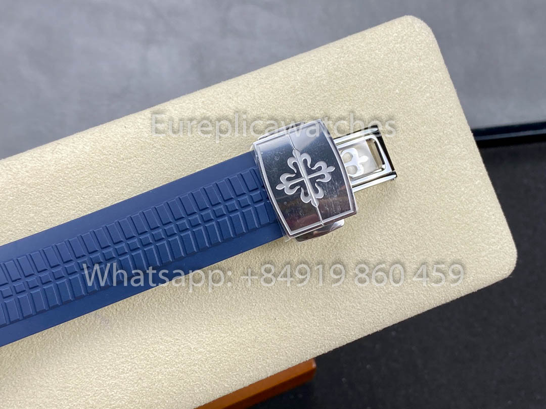 Patek Philippe Aquanaut 5168G-001 quadrante blu 1:1 Best Clone 3K Fabbrica 2025 Versione