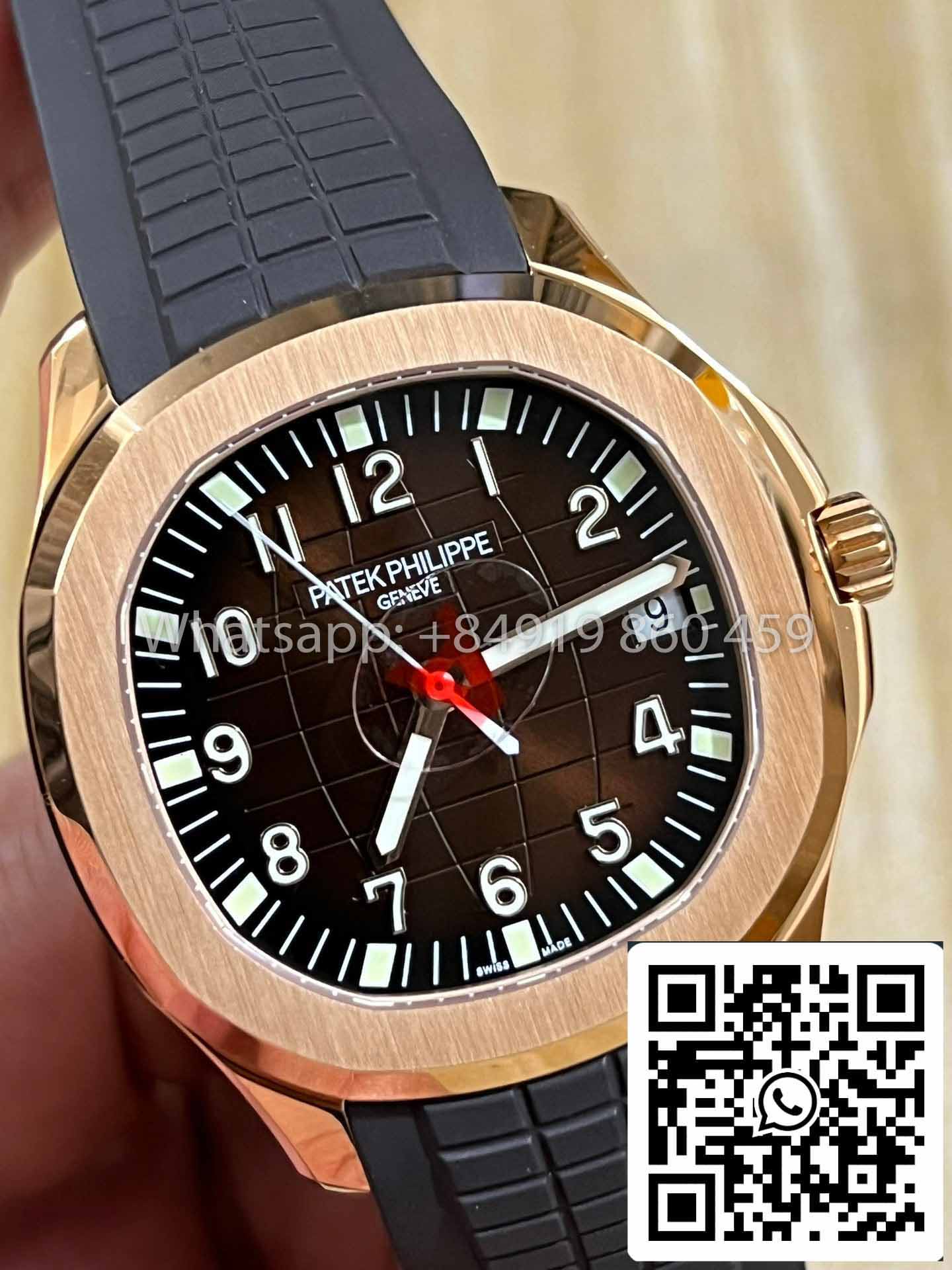 Patek Philippe Aquanaut 5167R-001 1:1 Best Clone 3K Fabbrica V3 new buckle
