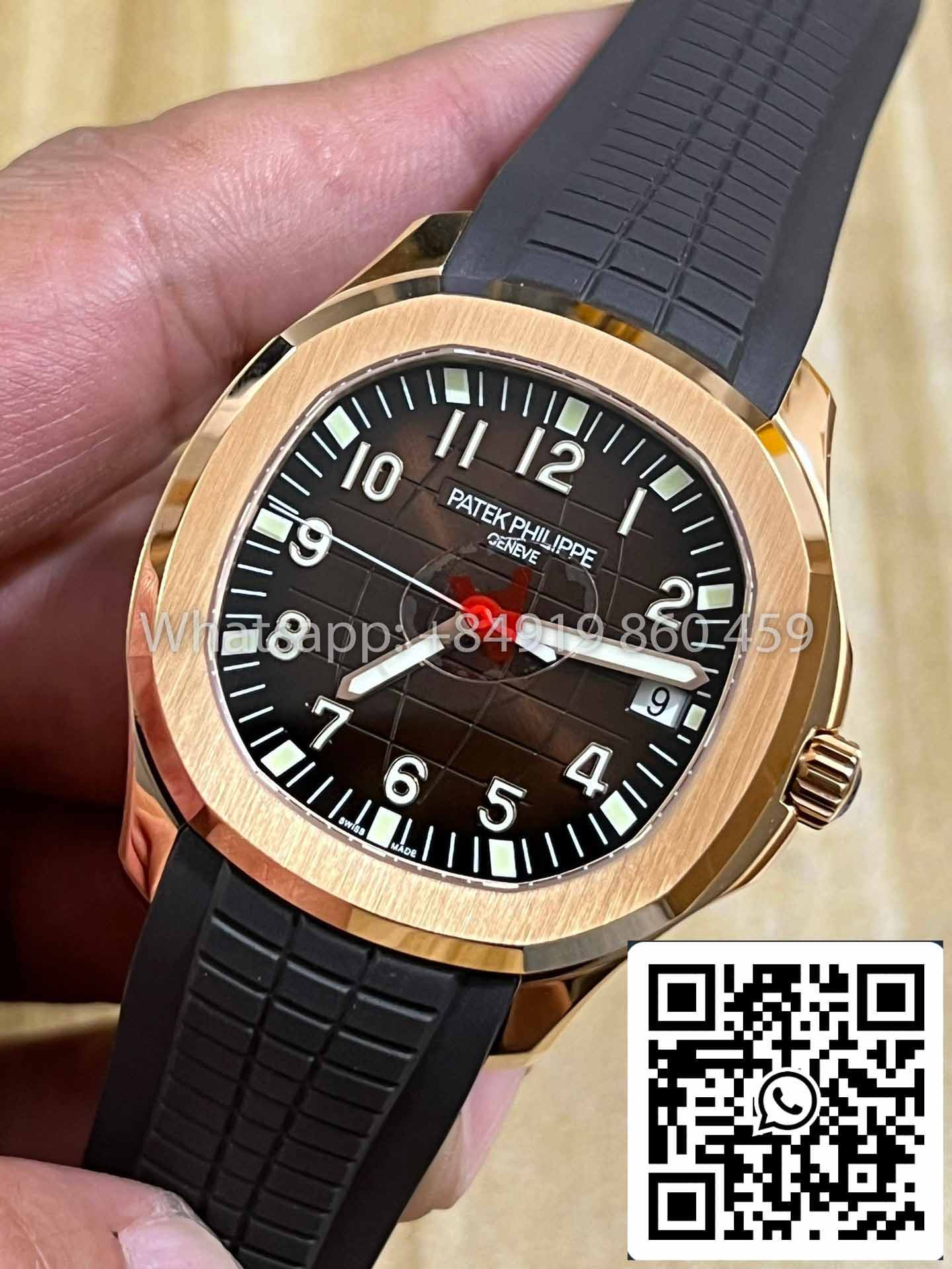 Patek Philippe Aquanaut 5167R-001 1:1 Best Clone 3K Fabbrica V3 new buckle