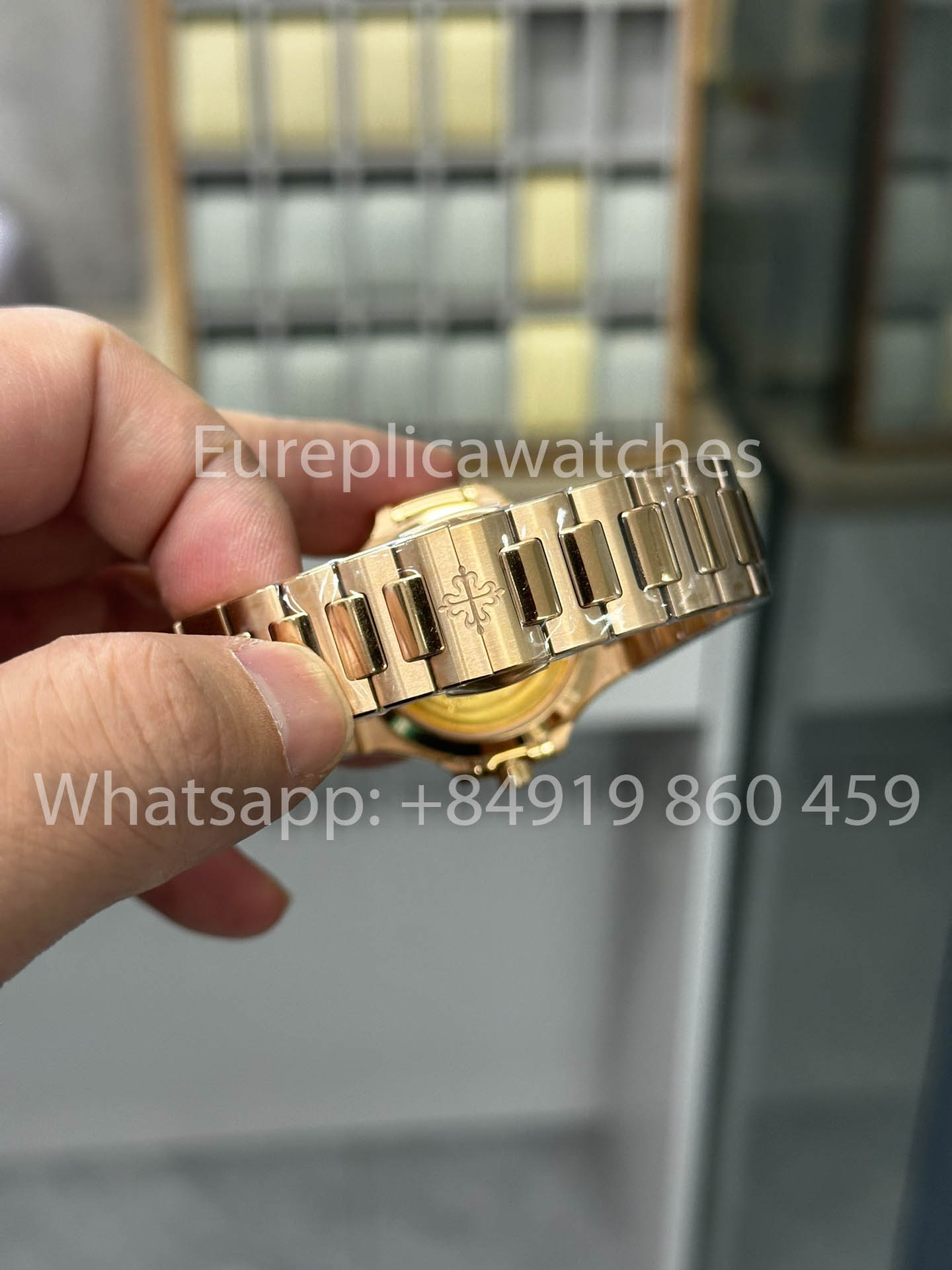 Patek Philippe Nautilus Ladies 7118/12R-010 Rosa Oro 1:1 Best Clone 3K Fabbrica