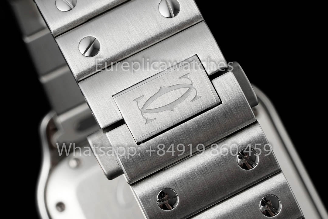 Cartier Santos De Cartier WSSA0062 Verde Dial1:1 Best Clone 35.1 mm BV Fabbrica