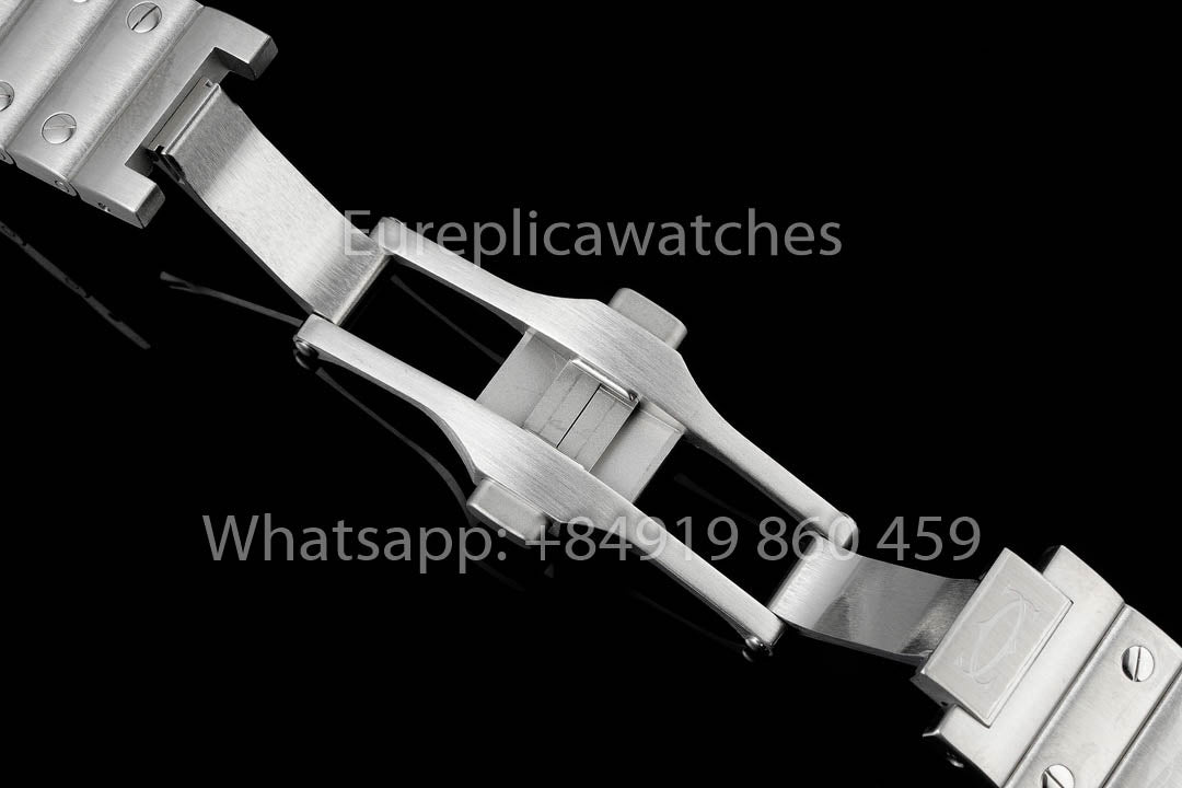 Cartier Santos De Cartier WSSA0062 Verde Dial1:1 Best Clone 35.1 mm BV Fabbrica