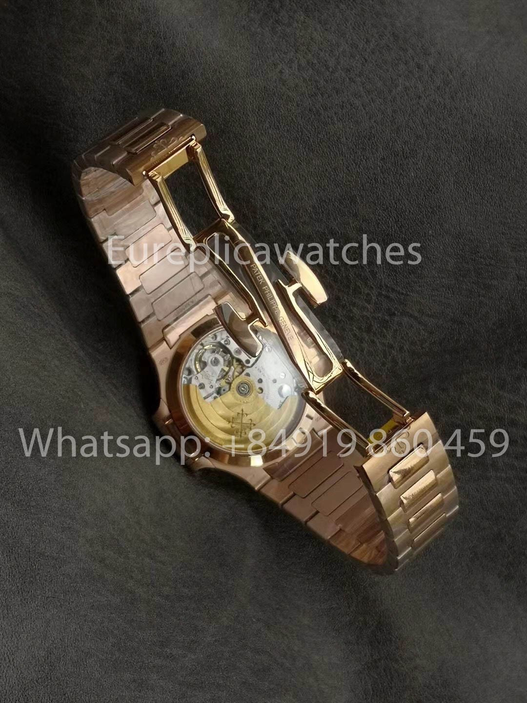 Patek Philippe Nautilus Ladies 7118/1300 Rosa Oro 1:1 Best Clone 3K Fabbrica