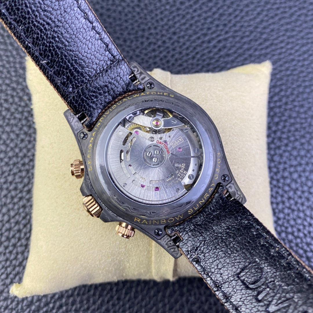 Rolex Daytona Cosmograph Diw versione personalizzata 1:1 edizione migliore Diw Fabbrica Rainbow lunetta