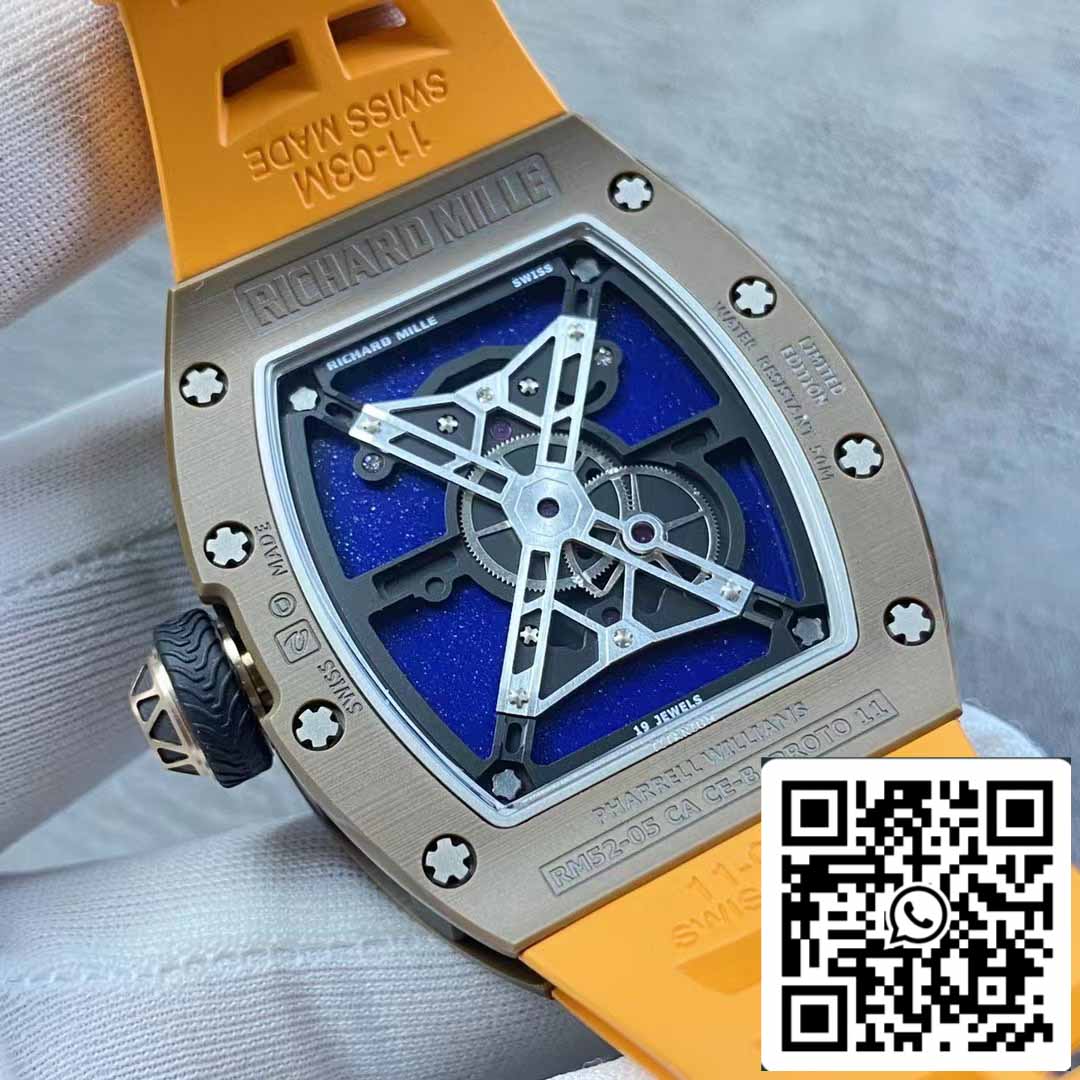 RM52-05 PHARRELL WILLIAMS 1:1 Best Edition YS Fabbrica Tourbillon Watch
