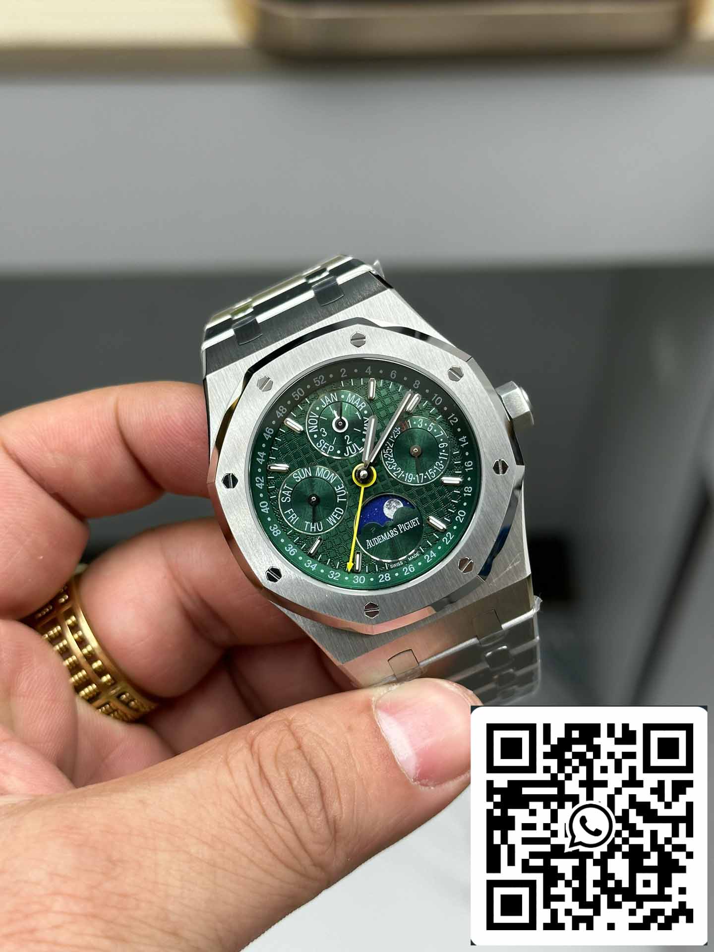 Audemars Piguet Royal Oak 26606ST.OO.1220ST.01 BBR Fabbrica 1:1 edizione migliore quadrante verde