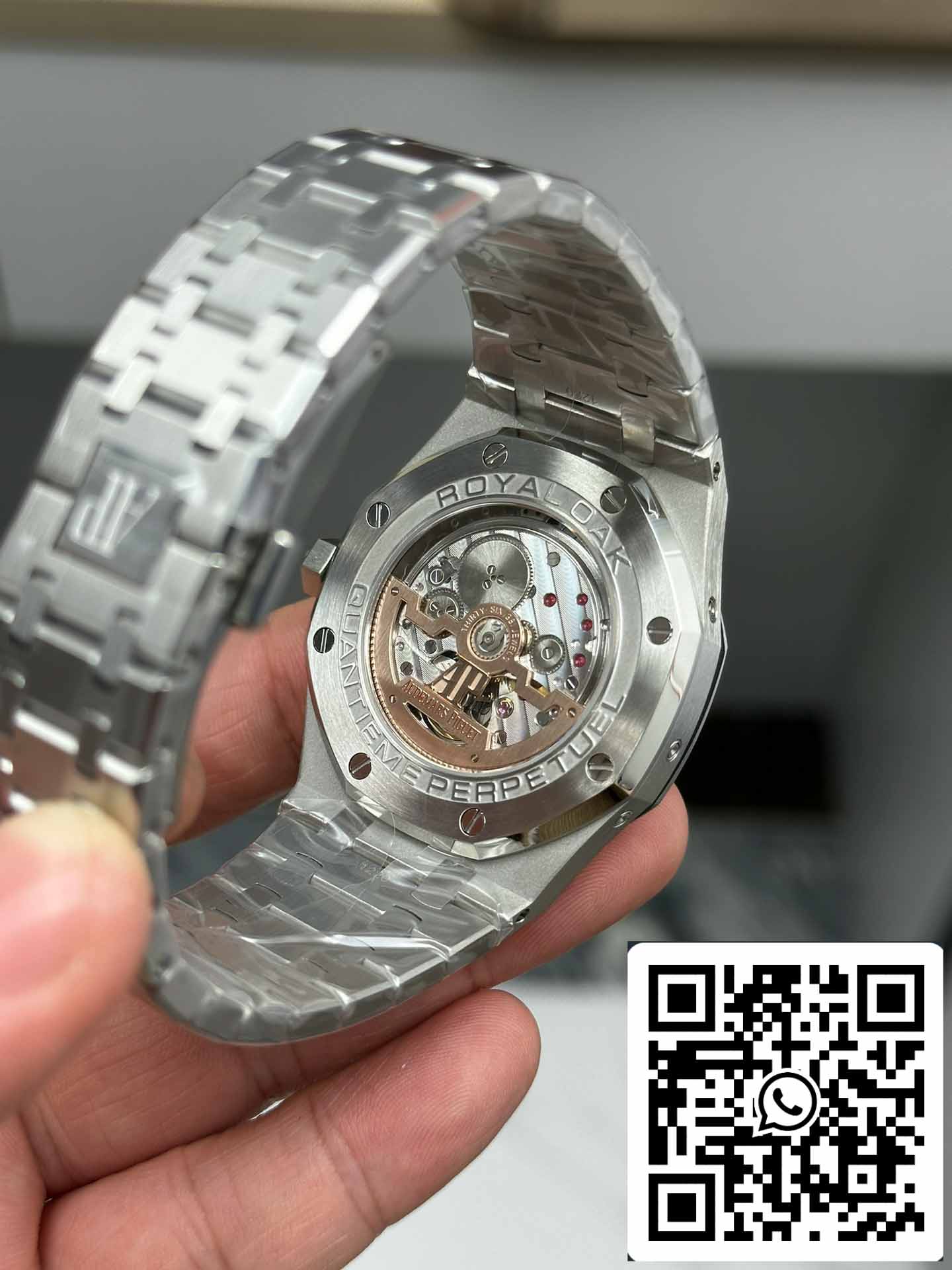 Audemars Piguet Royal Oak 26615Ti edizione limitata  BBR Fabbrica 1:1 edizione migliore Salmon quadrante