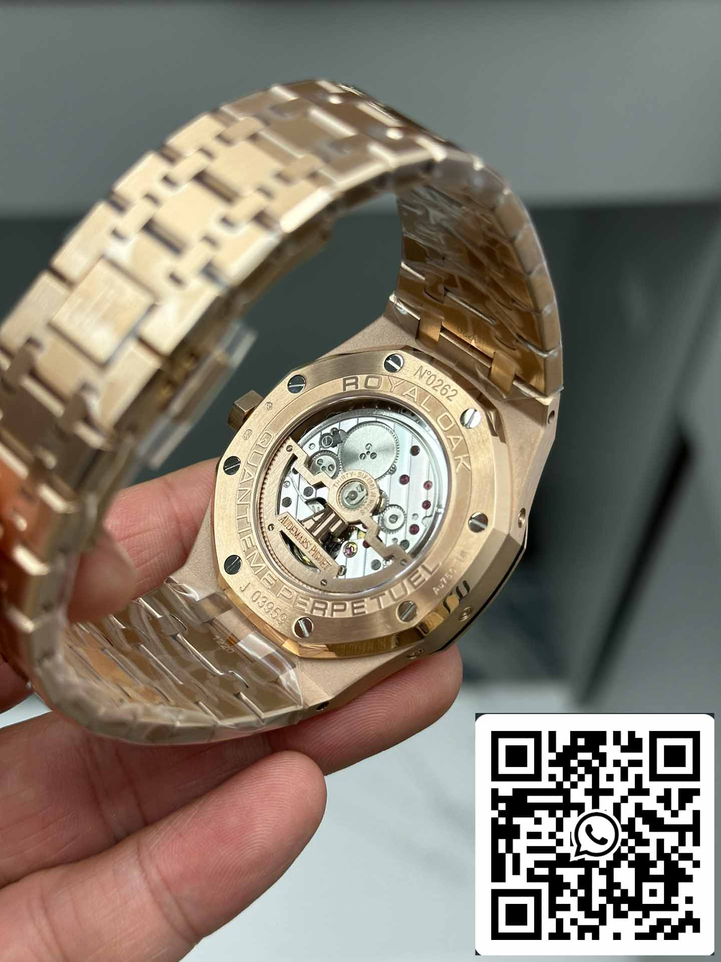 Audemars Piguet Royal Oak 26574BA.OO.1220BA.01 BBR Fabbrica 1:1 edizione migliore quadrante blu