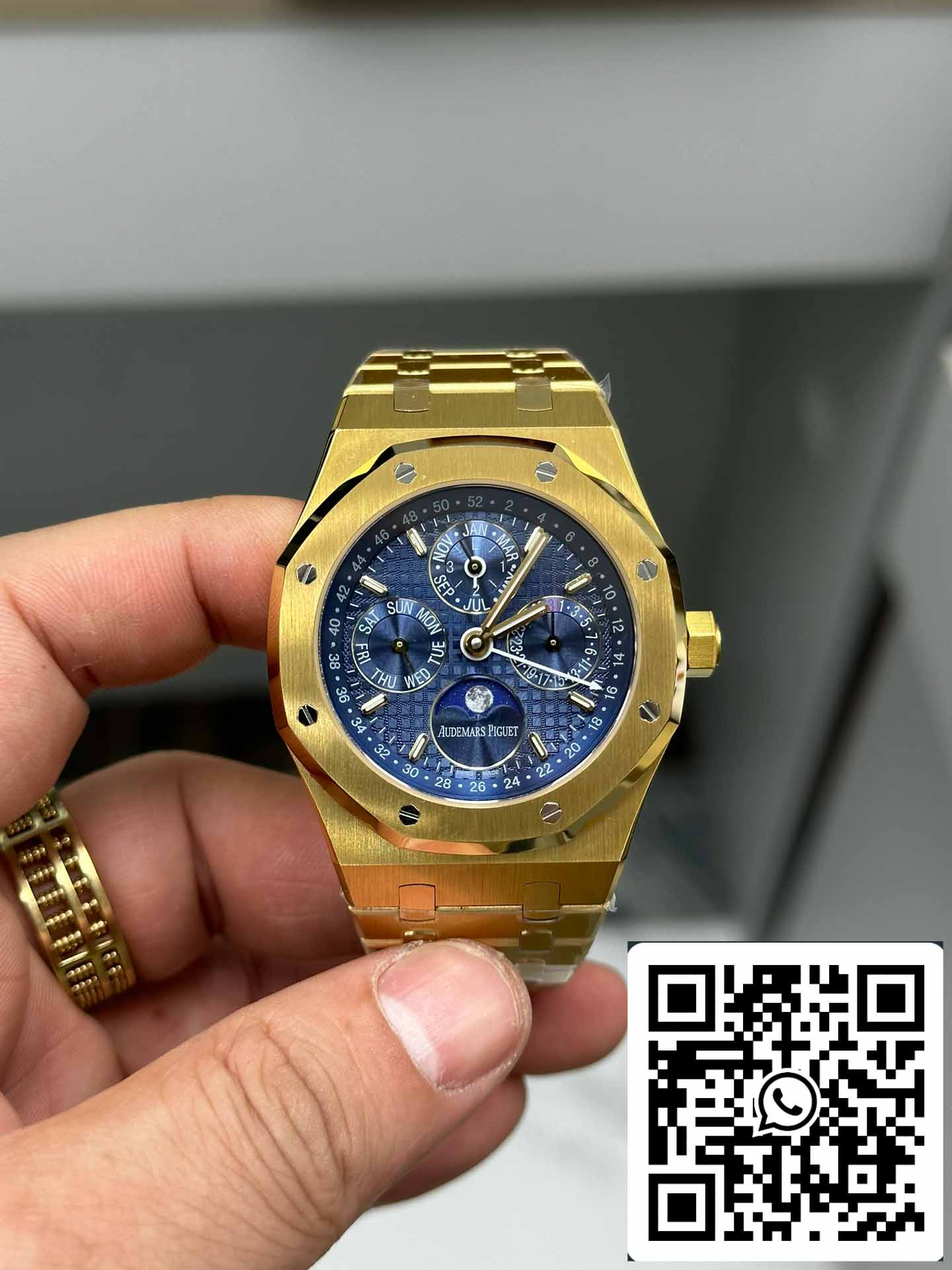 Audemars Piguet Royal Oak 26574BA.OO.1220BA.01 1:1 edizione migliore BBR Fabbrica quadrante blu