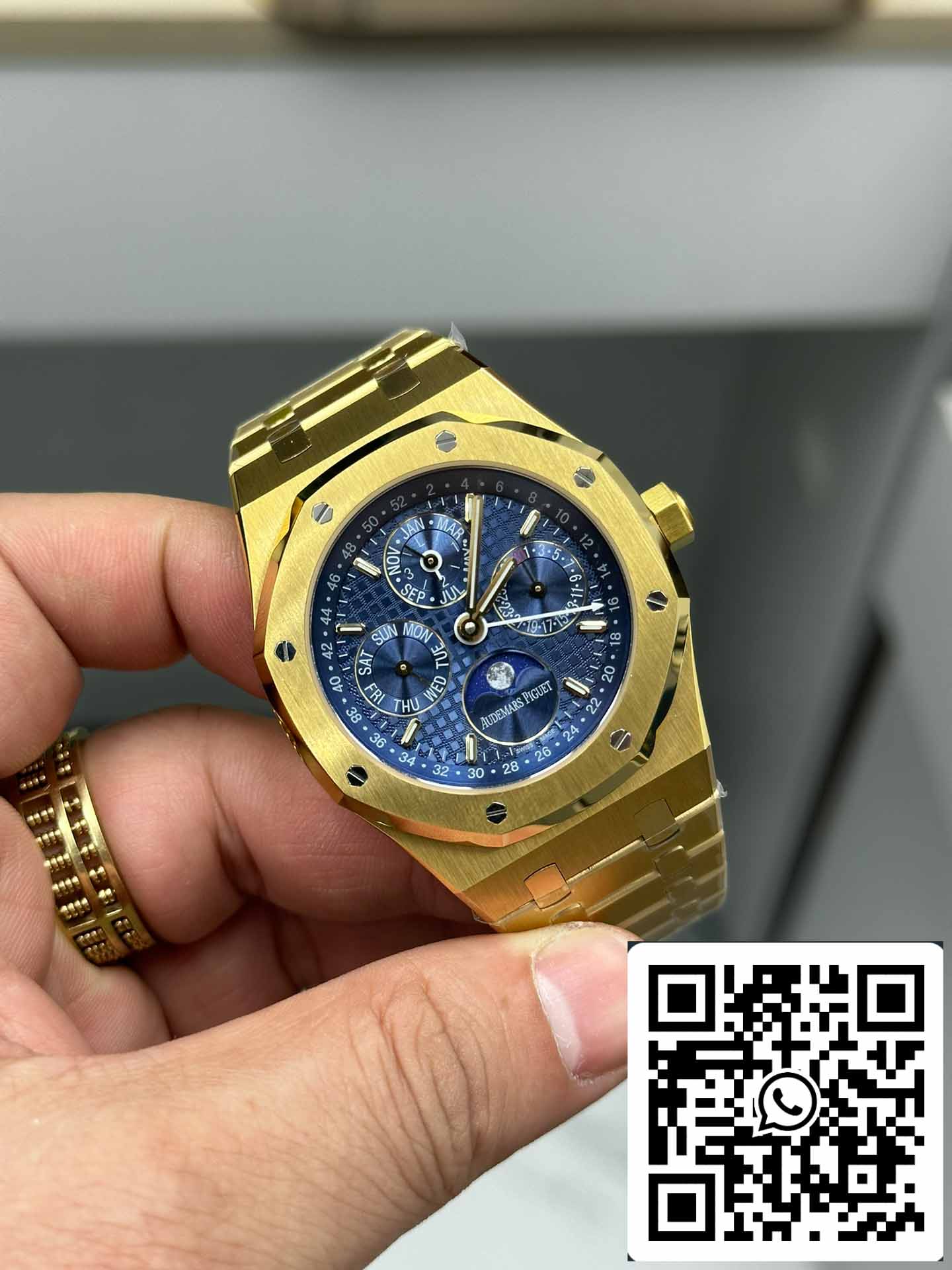 Audemars Piguet Royal Oak 26574BA.OO.1220BA.01 1:1 edizione migliore BBR Fabbrica quadrante blu