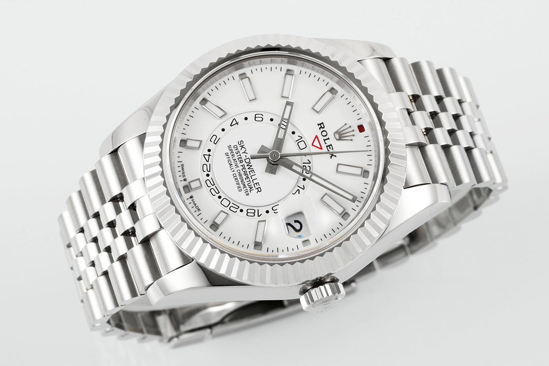 Rolex Sky Dweller M326934-0002 1:1 Best Edition ZF Fabbrica White Dial Newest Version 2024