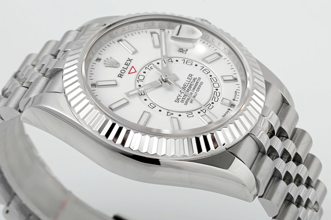 Rolex Sky Dweller M326934-0002 1:1 Best Edition ZF Fabbrica White Dial Newest Version 2024