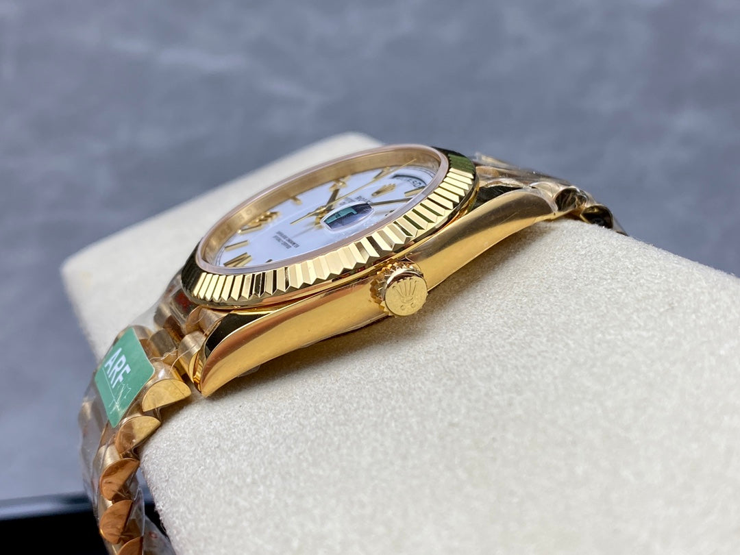 Rolex Day Date 40 M228238-0042 quadrante bianco 1:1 edizione migliore AR Fabbrica 3255 movimento
