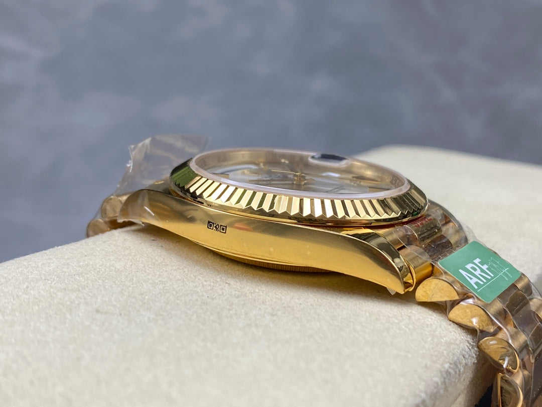 Rolex Day Date 40 M228238-0002 quadrante argento 1:1 edizione migliore AR Fabbrica 3255 movimento