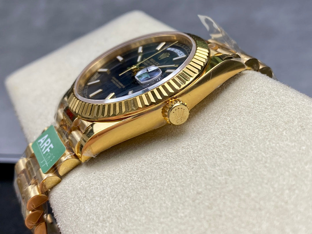 Rolex Day Date 40 M228238-0067 quadrante nero 1:1 edizione migliore AR Fabbrica 3255 movimento