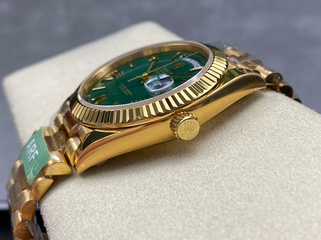 Rolex Day Date 40 M228238-0061 quadrante verde 1:1 edizione migliore AR Fabbrica 3255 movimento