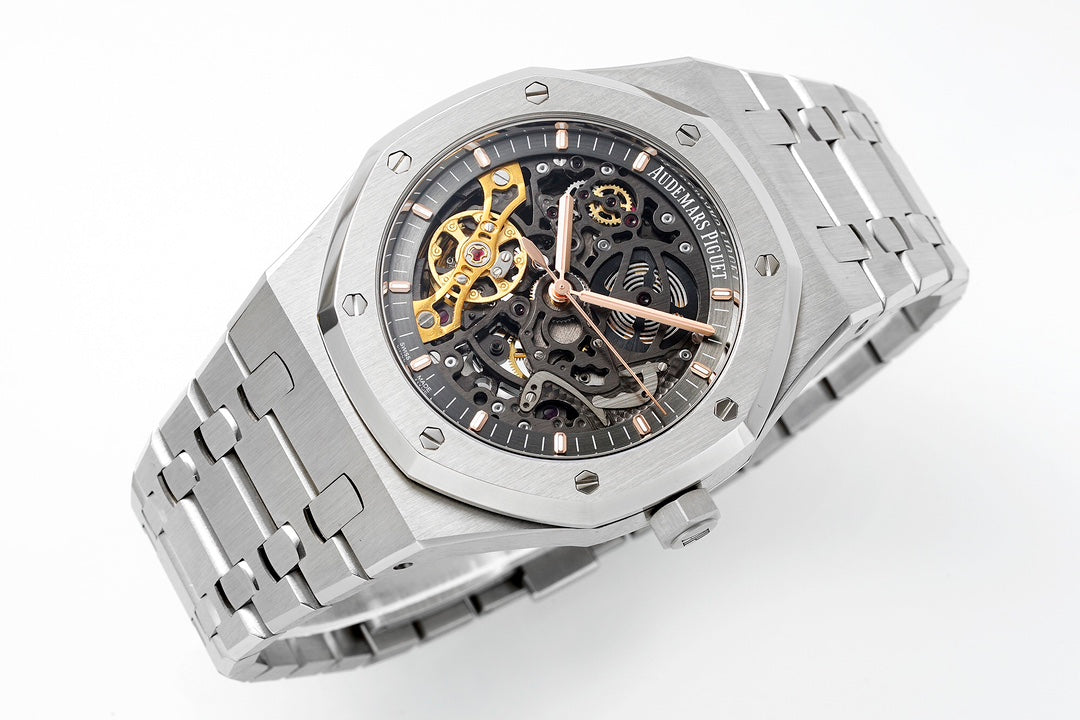 Audemars Piguet Royal Oak 15407ST.OO.1220ST.01 1:1 Mejor Edición ZF Fabbrica Esfera Gris Oscuro 