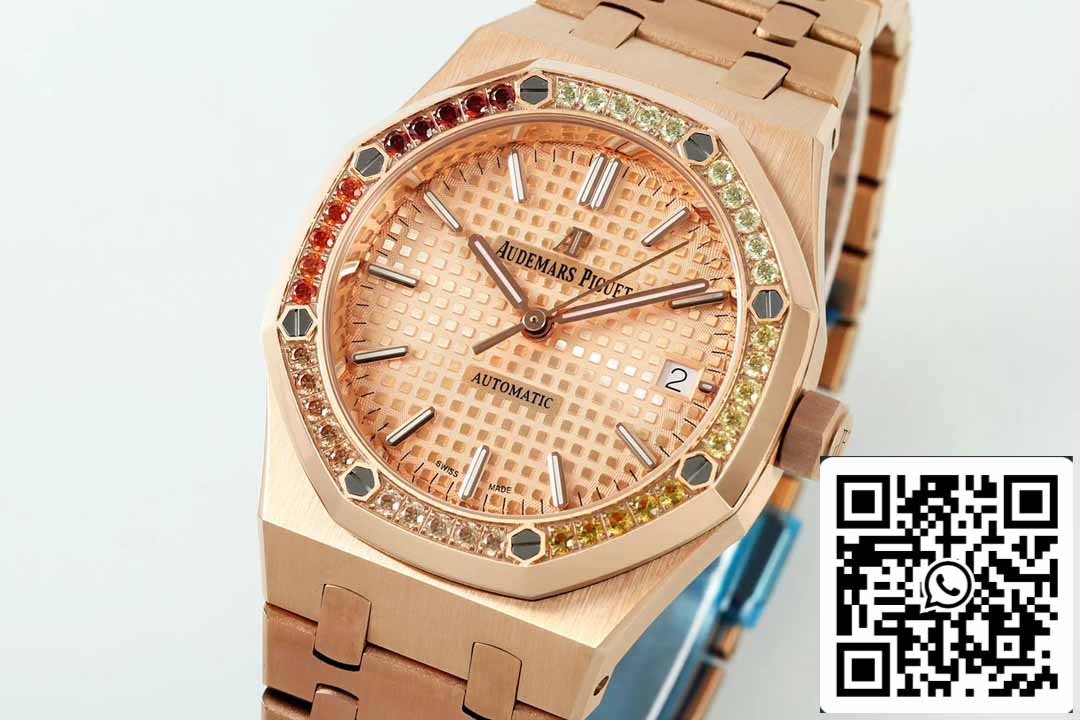 Audemars Piguet 15451OR.YY.1256OR.01 IP Fabbrica 1:1 edición migliore Rainbown lunetta