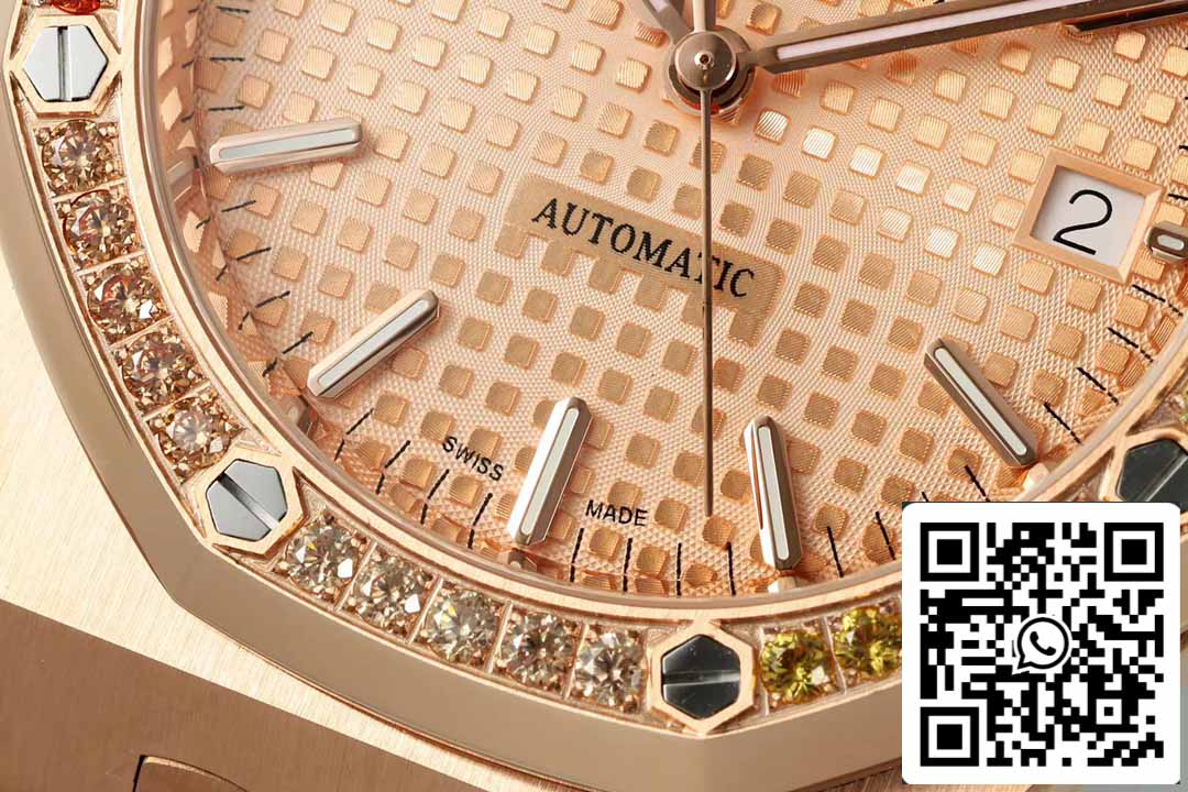 Audemars Piguet 15451OR.YY.1256OR.01 IP Fabbrica 1:1 edición migliore Rainbown lunetta