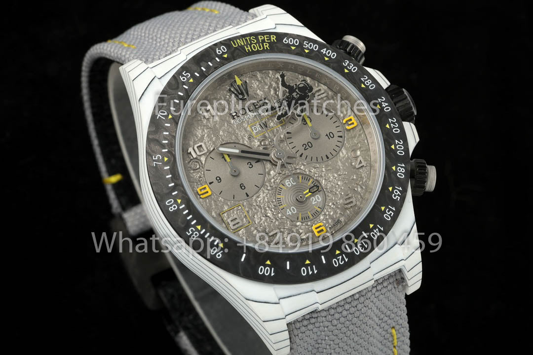 Rolex Daytona Space Mission 1:1 Best Clone Diw Custom 4130 movimento