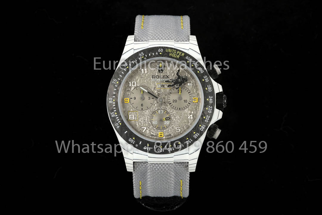 Rolex Daytona Space Mission 1:1 Best Clone Diw Custom 4130 movimento