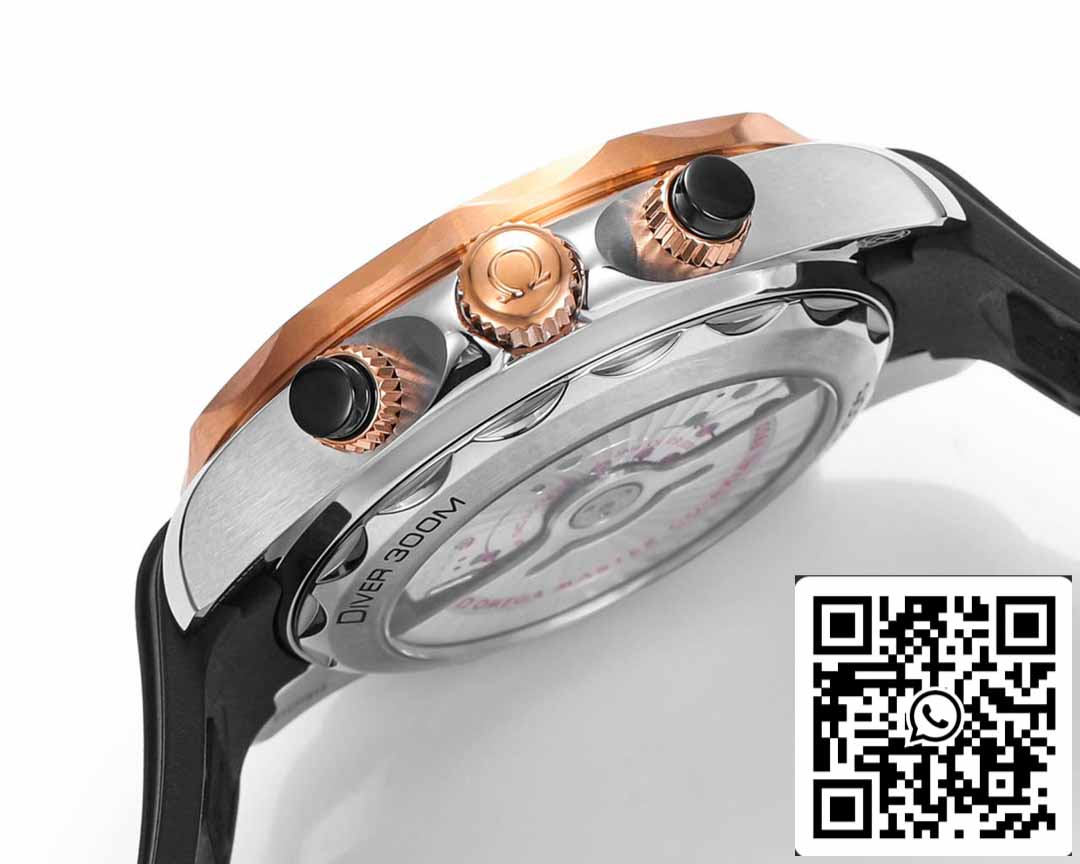 Omega Seamaster 210.20.44.51.01.001 Co‑Axial Master 44 mm 1:1 Best Edition N1 Fabbrica Rubber cinturino