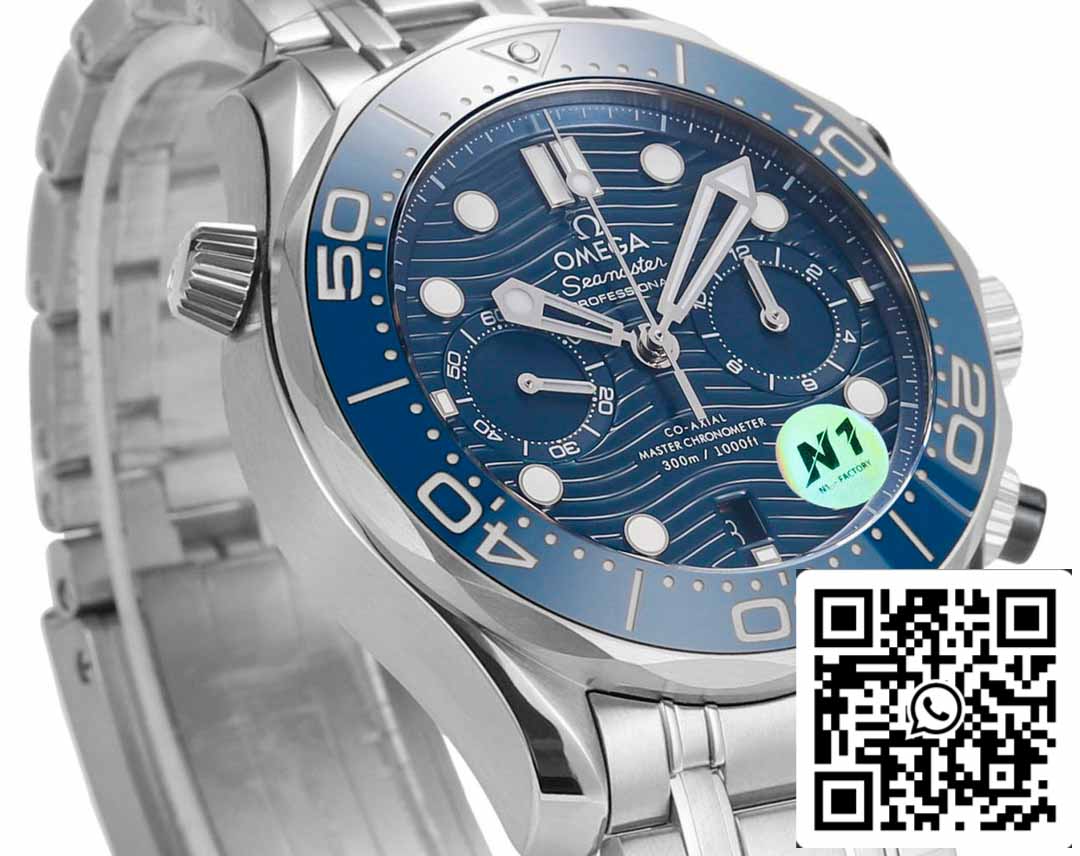 Omega Seamaster Collection 210.30.44.51.03.001 1:1 Best Edition N1 Fabrica Mostrador Azul